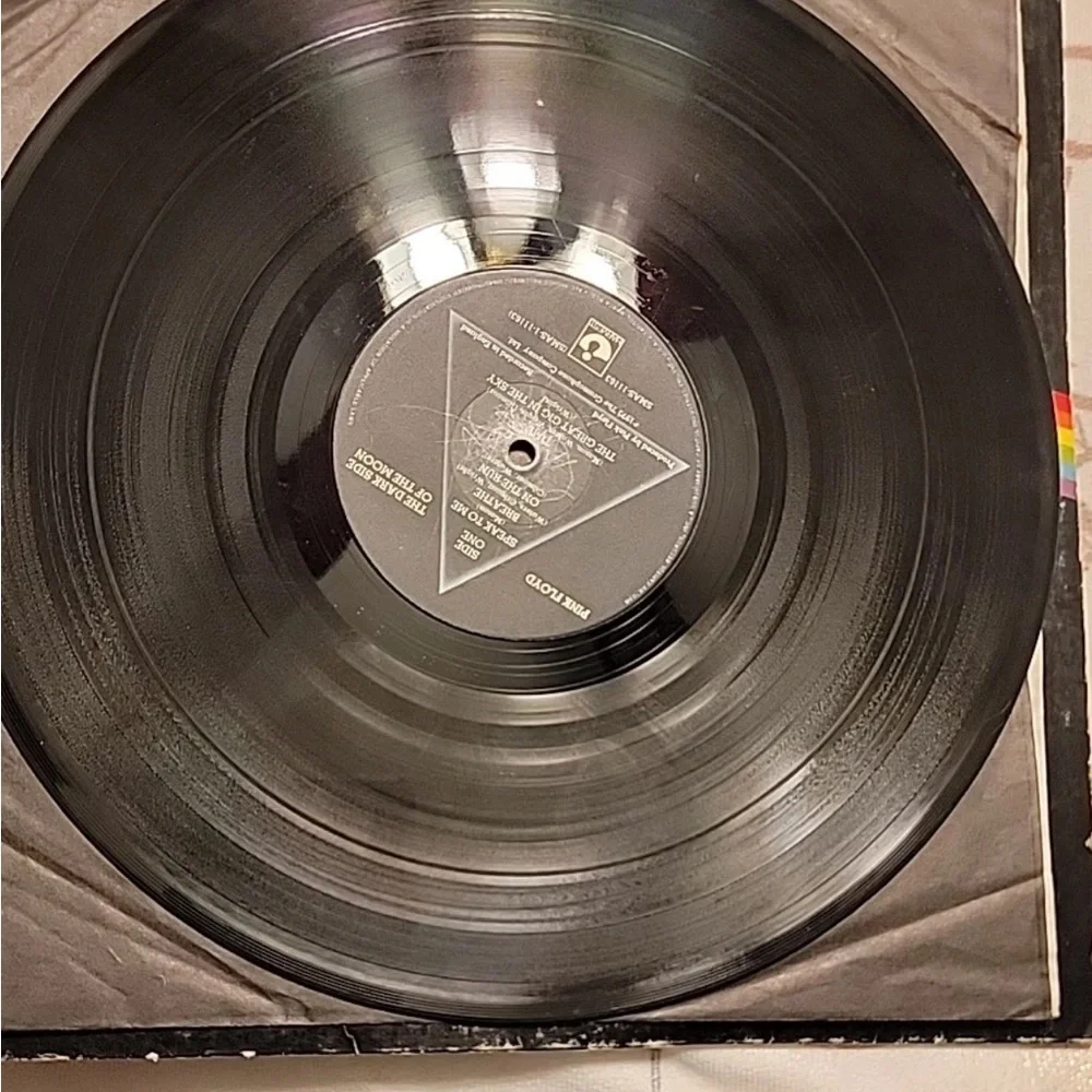 PINK FLOYD DARK SIDE OF THE MOON vinyl album 1973 VTG - Picture 6 of 10